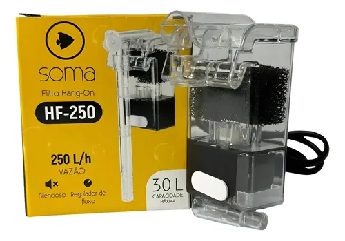 Filtro De Aquário Externo Hang On Soma Hf-250 250l/h 2,5w