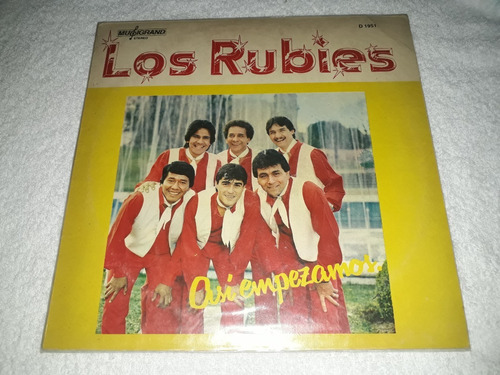 Disco Vinilo De Los Rubies Asi Comenzamos Formatovinilo 0km