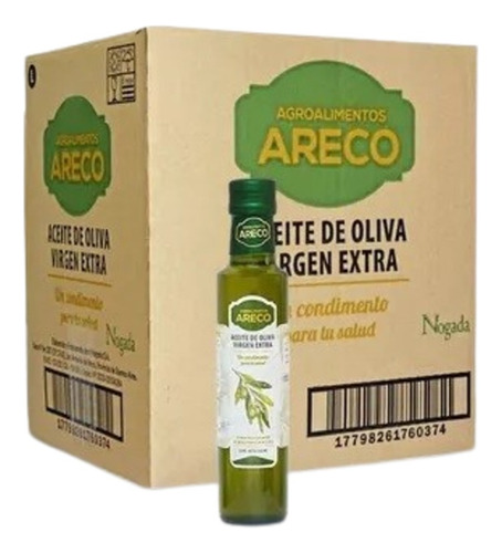 Aceite De Oliva Extra Virgen Areco ( Sin Tacc ) 24 X 250ml
