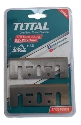 Cuchillas Para Cepilladora Electrica Total Tac618202
