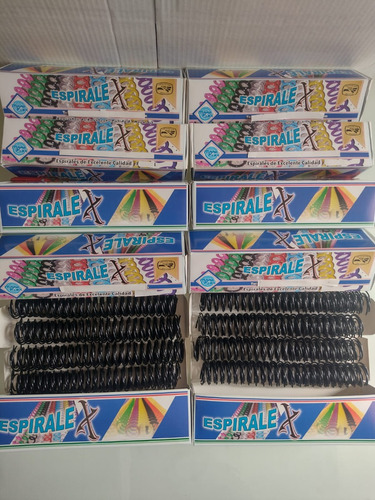 Espirales Plástico 25mm Mardflex Paso2:1 Para Cinch En Negro