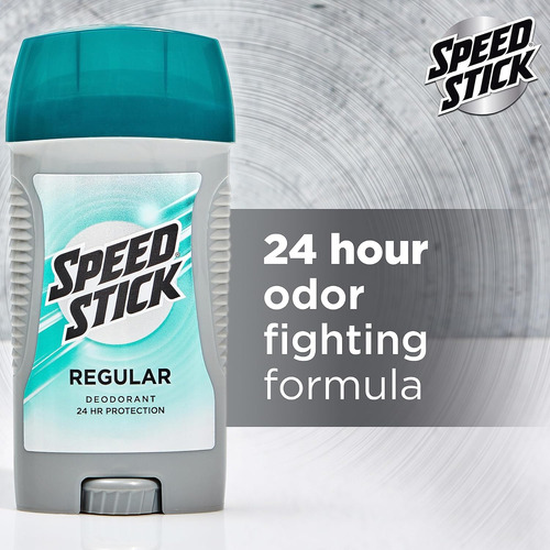 Speed Stick - Desodorante Para Hombres, Regular 3 Onzas, P