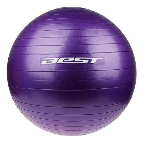 Best Power Fitness 130102 pelota para pilates 65cm color violeta