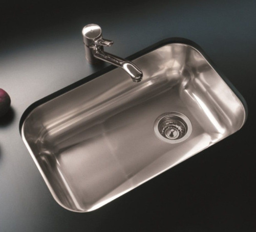 Pileta Bacha De Cocina Simple Johnson Zz52 B 52x32 Acero