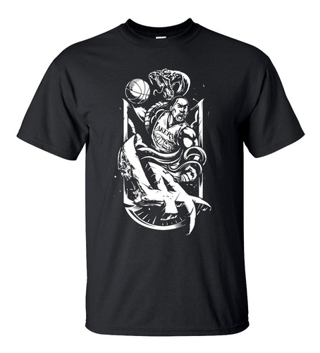 Playera Legenda De Basketball Black Mamba Deporte Art M2407