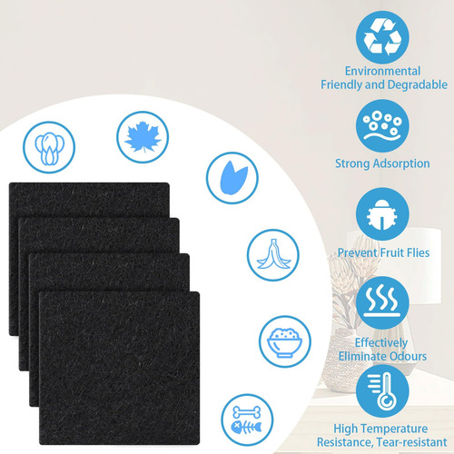 Recambios De Filtro Absorbente De Olores Para Botes De Basur