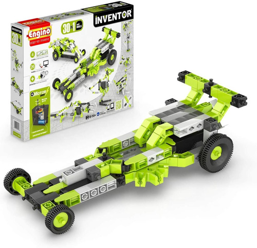 Engino Inventor   Build 30 Motorized Multi-models Kit De 