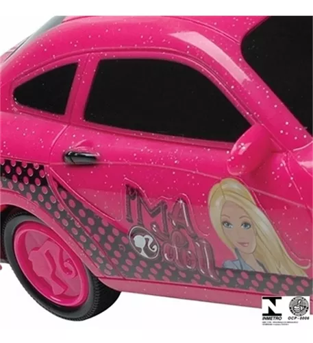 Carrinho De Controle Remoto Barbie Presente Menina 1851 Candide em Promoção  na Americanas