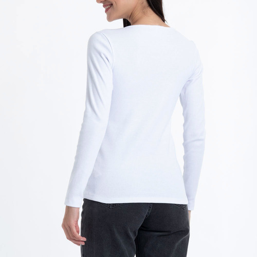 Camiseta Mujer Lady Genny Cotton Rib