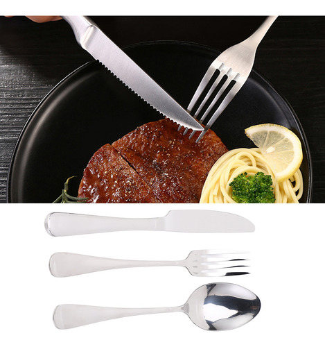 Juego De Cubiertos De 12 Piezas Cuchillo, Tenedor Y Cuchara