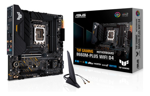 Mother Asus Tuf Gaming B660m Plus Wifi Intel 12va Gen Ddr4