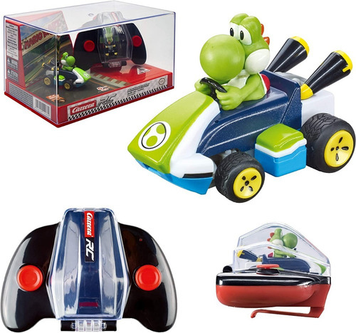 Carrera Nintendo Mini Mario Kart Yoshi Control Remoto 1:50