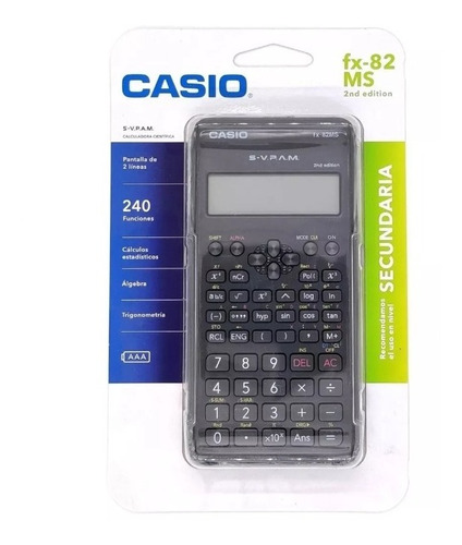 Calculadora Científica Casio Fx-82ms Nueva Original