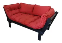 Comprar Futon Mariposa En Cedro, Roble, Nogal Colchon Gab Crudo Bek