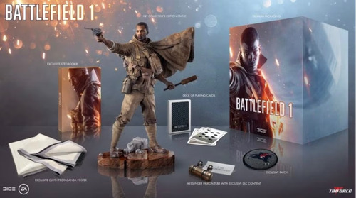 Juego Ps4 Battlelfield 1 Caja Edición Coleccionista.