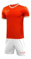 Comprar Equipamiento Kelme Lisa Naranja De Futbol Camiseta Y Short