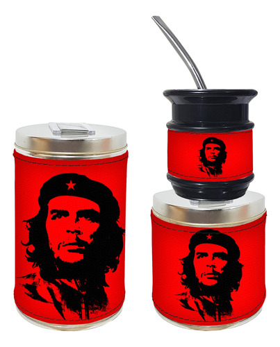 Set Matero 3 Piezas Amny El Che Guevara Excelente Calidad