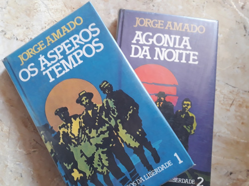 Livros: Jorge Amado - Os Ásperos Tempos + Agonia Da Noite