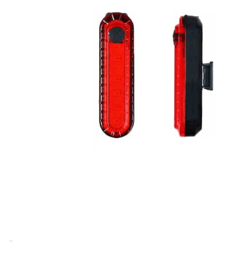 Luz Trasera Led Para Bicicleta, Recargable Usb, Impermeable.