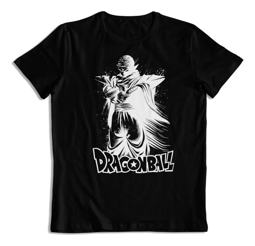 Polera De Algodon Estampada Piccolo Dragon Ball Ilustracion