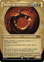 Comprar Cartas Magic Sauron, The Dark Lord (#329) (showcase) Lotr