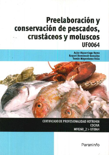 Libro Preelaboración Y Conserveción De Pescados, Crustáceos