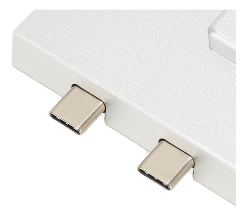 Hub De Expansión Usb C Dual Profesional De 7 Puertos Plug An