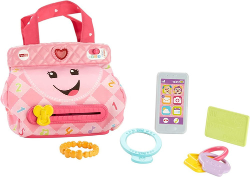 Fisher-price Laugh  Learn My Smart Purse, Rosa, Juguete Musi