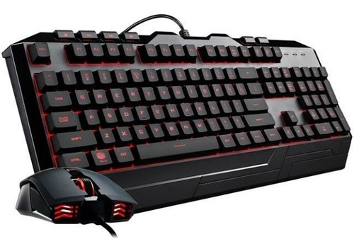 Teclado Y Mouse Coolermaster Devastator 3 Gamer Rgb Tranza