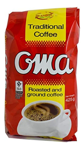 Oma - Café Tradicional Molido 100% Colombiano 425 G