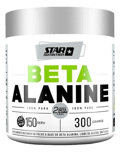 Star Nutrition Beta Alanine 100 % Pure 300 Grs