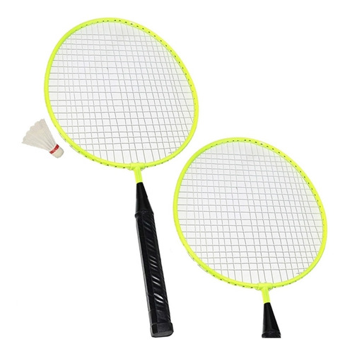 Imagen 3 de 10 de Raqueta Bádminton Juego 2 Unidades Incluye Pelotitas Winmax