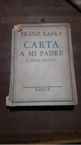 Adp Carta A Mi Padre Y Otros Escritos Franz Kafka / Ed Emece