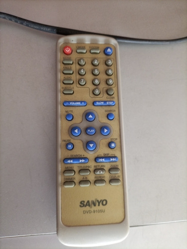 Reproductor De Dvd Sanyo Con Control (Usado)