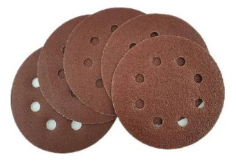 Disco Lija Velcro 7 Pulgadas 180 Mm Set 5 Unidades