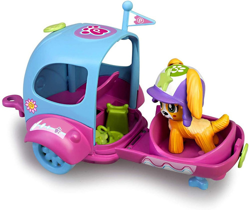 Muñeca Pinypon Mi Mascota Y Yo Incluye Moto Y Remolque
