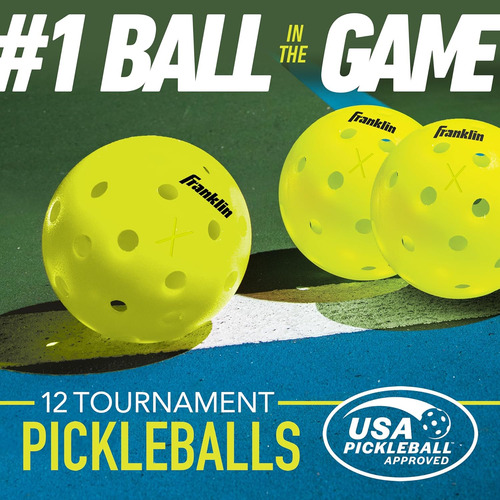 Pelotas De Pickleball X-40 Aprobadas Por Usapa, Oficial Del