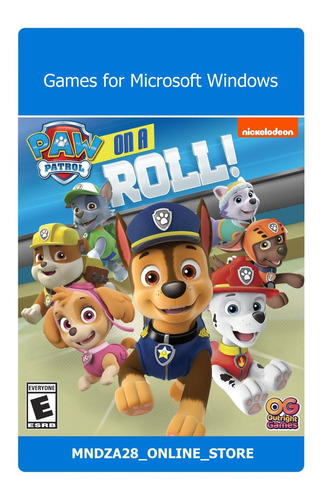 Paw Patrol Patrulla Canina Juego Para Pc En Físico