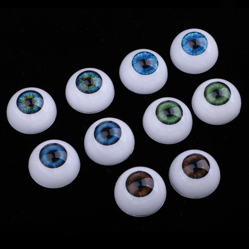 10 Pares De De Ojos De Acrílico Ojos Para Muñeca Recién