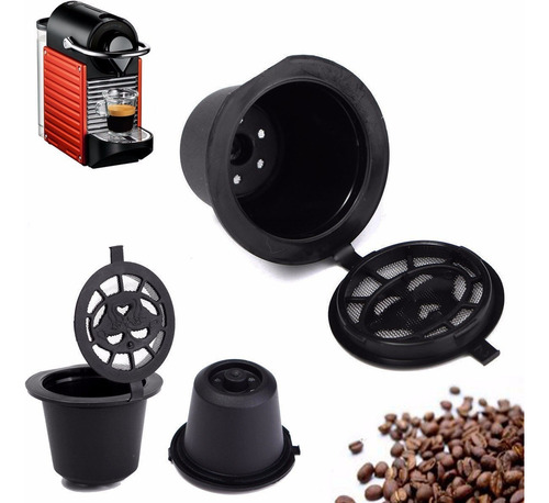 Pack 6 Capsulas Reutilizables Para Cafetera Nespresso