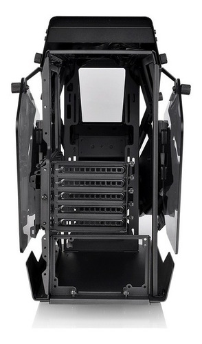 Imagen 7 de 7 de Gabinete Gamer Thermaltake Aht200 Black Tempered Glass