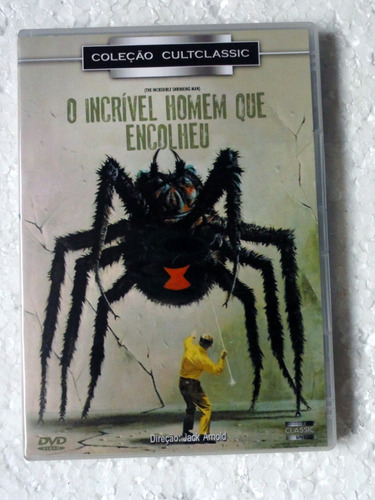 Dvd O Incrível Homem Que Encolheu (1957) Jack Arnold Raro (Usado)