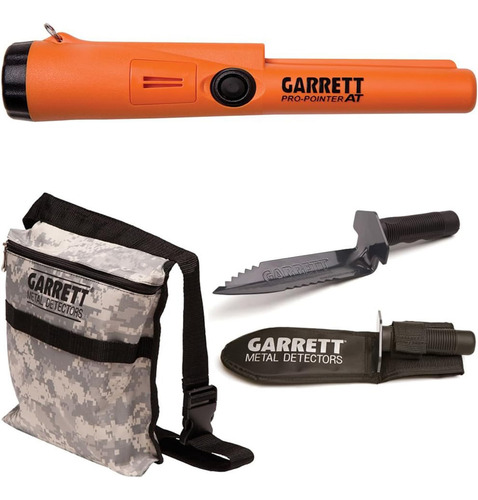 Pinpointer Impermeable 20 Pies Con Funda Y Bolsa Camuflaje