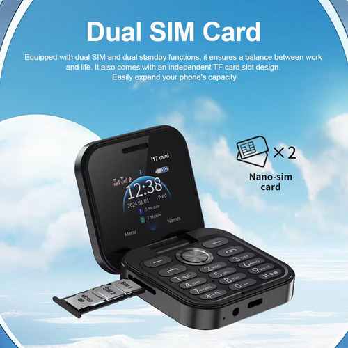 /para Teléfonos Celulares Plegables Pequeños I17mini De