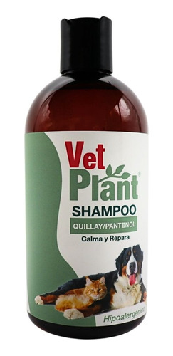 Shampoo Vetplant Hipoalergénico Quillay Pantenol Perro Gato