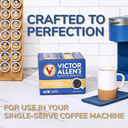 Victor Allens Cafe French Roast 42 K-cup Pods