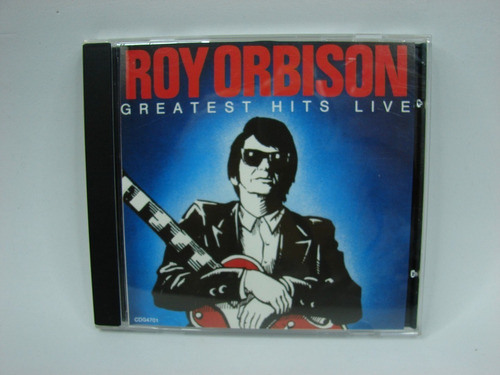 Cd Roy Orbison Greatest Hits Live 1992 Ed. Canadá