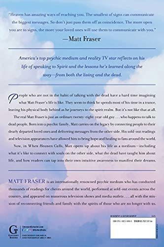 When Heaven Calls Life Lessons From Americas Top..., De Fraser, M. Editorial Gallery Books En Inglés