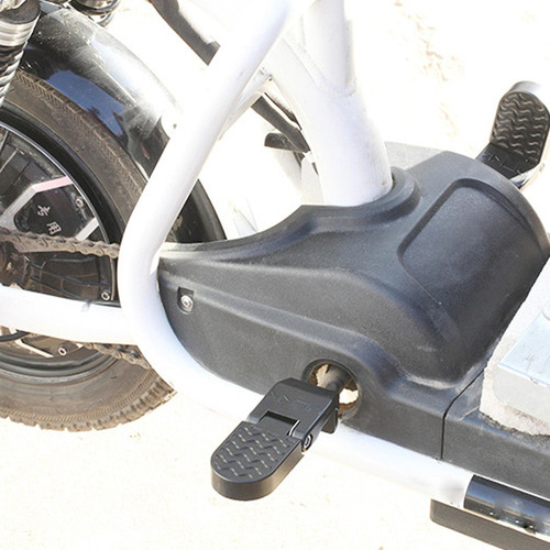 2 Reposapiés De Bicicleta Ligeros Con Clavija De 15 Mm
