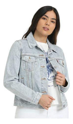 Chaqueta Mujer Slim Original Trucker Azul Levis 29945-0162